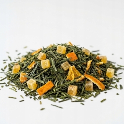 Herbata Zielona China Sencha Grapefruitowy Smak 1kg
