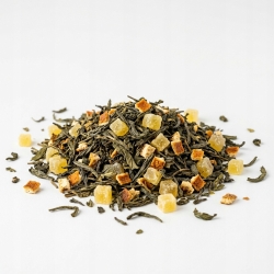Herbata Zielona Yunnan Grapefruitowy Smak 100g