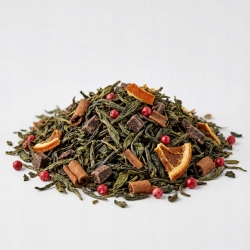 Herbata Zielona Ceylon Ostra Czekolada 100g