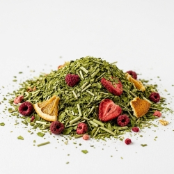 Herbata Mate Green Malinowo-truskawkowa 100g