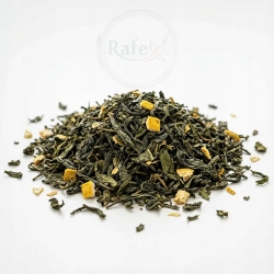 Herbata Zielona Gunpowder China Cytrynowy Smak 100g