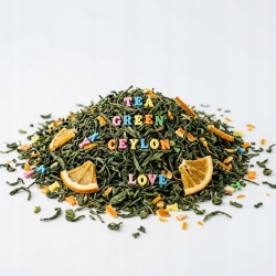 Herbata Zielona Ceylon Wesołe Literki 1kg