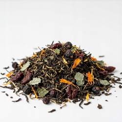 Herbata Yunnan Black Wiśniowo-porzeczkowa Z Nagietkiem 1kg