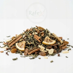 Herbata Zielona Gunpowder China Cynamonowy Smak 100g