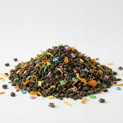 Herbata Zielona Gunpowder China Wesołe Literki 100g