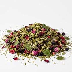 Herbata Yerba Mate Żurawina & Granat Z Nagietkiem 100 G