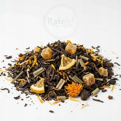 Herbata Pu-erh Ananasowo-cytrynowa Z Nagietkiem 1kg