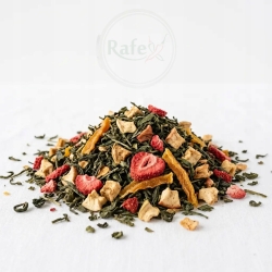 Herbata Zielona Gunpowder China Rum & Cytryna Z Jabłkiem 100g