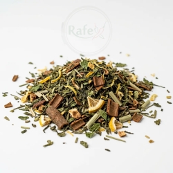 Herbata Zielona China Sencha Cynamon + Mięta Nan 1kg