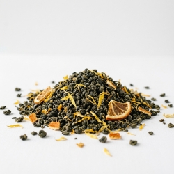 Herbata Zielona Gunpowder China Moc Guarany 100g