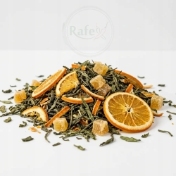 Herbata Zielona Gunpowder China Grapefruitowy Smak 100g
