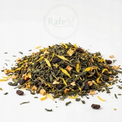 Herbata Zielona China Sencha Rum & Gruszka Z Jabłkiem 100g