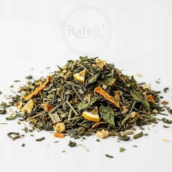 Herbata Zielona Yunnan Cytrynowo-miętowa Z Mango 1kg