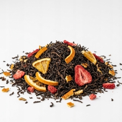 Herbata Czarna Ceylon Truskawkowa Melodia 1kg