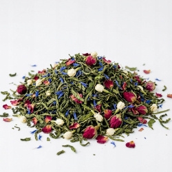 Herbata Zielona Yunnan Earl Grey Rainbow 1kg