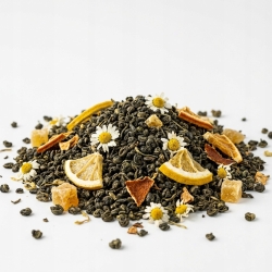 Herbata Zielona Gunpowder Kolorowy Zajączek 100g