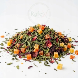 Herbata Zielona China Sencha Rabarbarowa Melodia 1kg