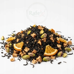 Herbata Czarna Ceylon Pomarańcza Z Pistacjami I Jabłkiem 1kg