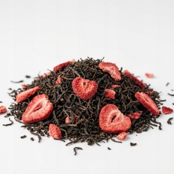 Herbata Czarna Ceylon Ginko Z Truskawką 1kg