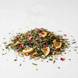 Herbata Zielona Ceylon Earl-grey Róża & Pomarańcza 1kg