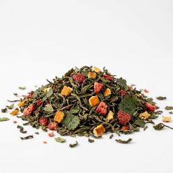 Herbata Zielona Yunnan Truskawkowy Smak 1kg