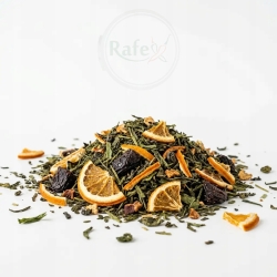 Herbata Zielona China Sencha Ciasto Śliwkowe 100g