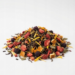 Herbata Yunnan Black Jeżynowo-truskawkowa Z Nagietkiem 1kg
