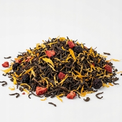 Herbata Darjeeling Himalayan Jeżynowo-truskawkowa Z Nagietkiem 1kg