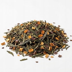 Herbata Zielona China Sencha Czekoladowo-pomarańczowa 1kg
