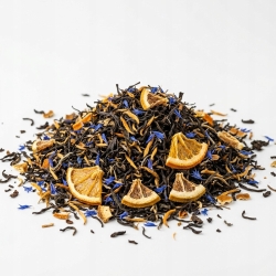 Herbata Yunnan Black Kaktusowo-cytrynowa Z Bławatkiem 100g