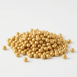 Perełki Jadalne Złote (5mm) 1 Kg