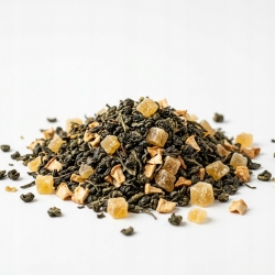 Herbata Zielona Gunpowder China Ananasowo-karmelowa Z Jabłkiem 1kg