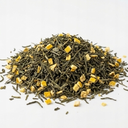 Herbata Zielona China Sencha Cytryna W Lecie 100g