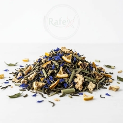 Herbata Darjeeling Himalayan Żeńczeniowo-cytrynowa Z Bławatkiem 1 Kg