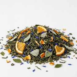 Herbata Zielona Yunnan Słodka Mandarynka 1kg