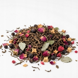 Herbata Czarna Ceylon Królewskie Owoce 100g