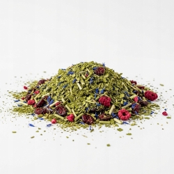 Herbata Mate Green Malinowo-żurawinowa Z Bławatkiem 100g