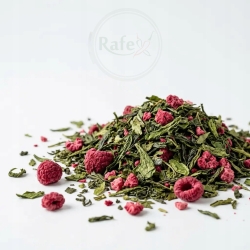 Herbata Zielona China Sencha Malinowo-poziomkowa Z Nagietkiem 1kg