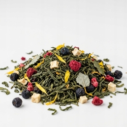 Herbata Zielona Yunnan Leśne Czary 100g