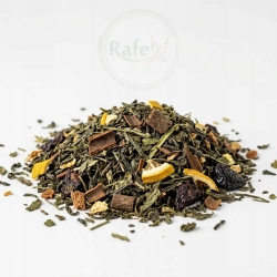 Herbata Zielona China Sencha Cytryna & Śliwka Z Pigwą 100g
