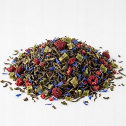 Herbata Darjeeling Himalayan Malina I Kiwi Z Bławatkiem 100g