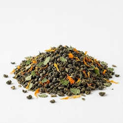 Herbata Zielona Gunpowder China Truskawkowy Smak 1kg