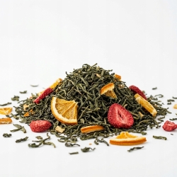 Herbata Zielona Ceylon Truskawkowa Finezja 1kg