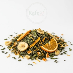 Herbata Zielona Yunnan Bananowy Smak 100g
