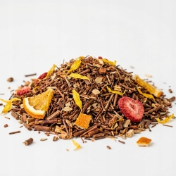 Herbata Honey Bush Truskawkowo-śmietankowa Ze Słonecznikiem 100g
