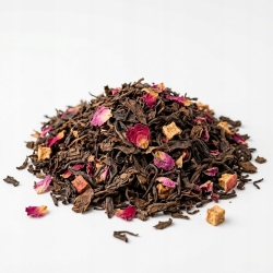 Herbata Pu-erh Rum & Róża Z Jabłkiem 100g