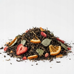 Herbata Yunnan Black Jeżynowo-truskawkowa Z Nagietkiem 1kg