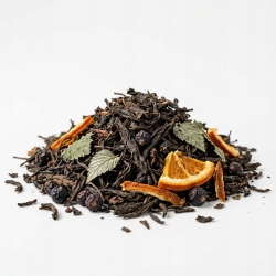 Herbata Pu-erh Smak Czarnej Porzeczki 100g