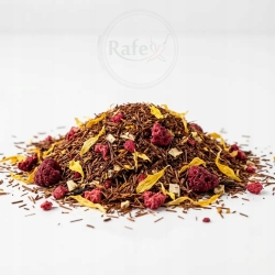 Herbata Rooibos Malinowo-waniliowa Ze Słonecznikiem 100g