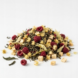 Herbata Zielona Yunnan Lipa I Malina Z Jabłkiem 1kg